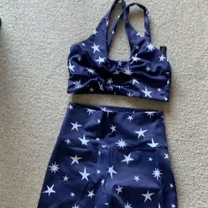 Beach Riot workout set! Worn once, like new! Very cute on
